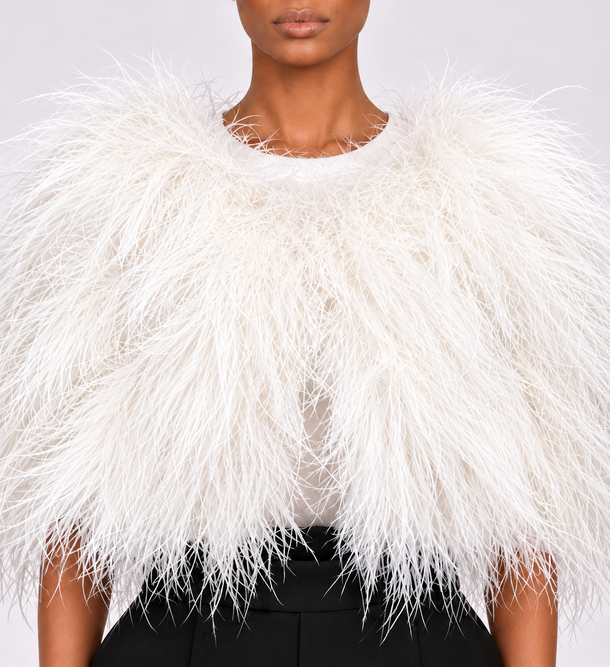 Plume Blanc Cape