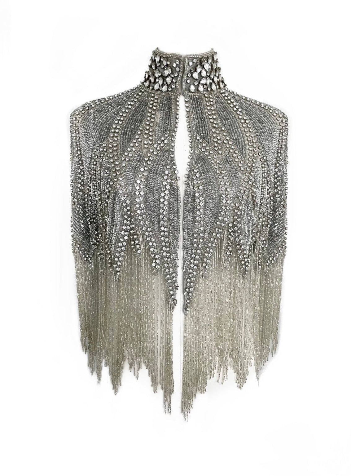 Silver Crystal Cape