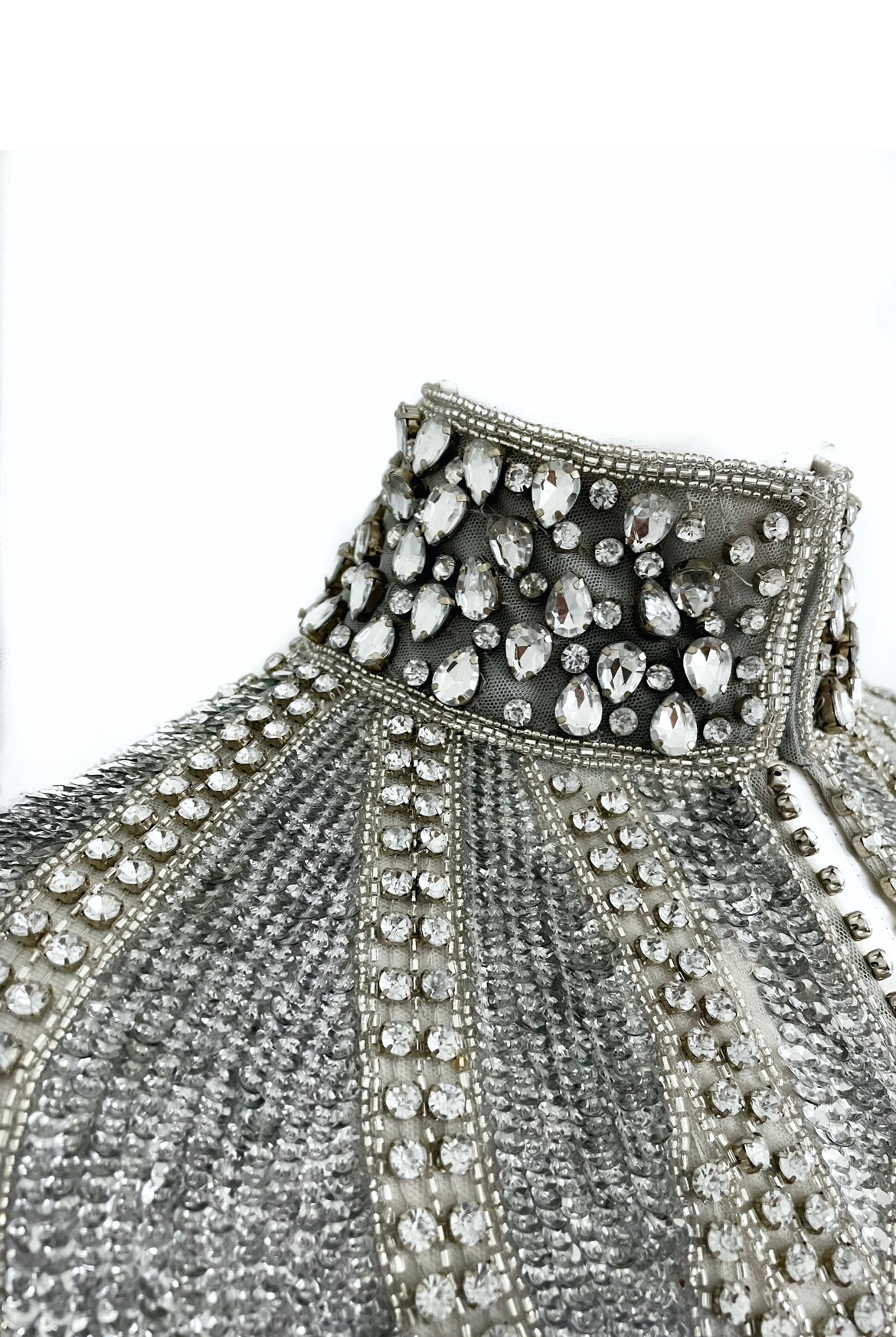 Silver Crystal Cape