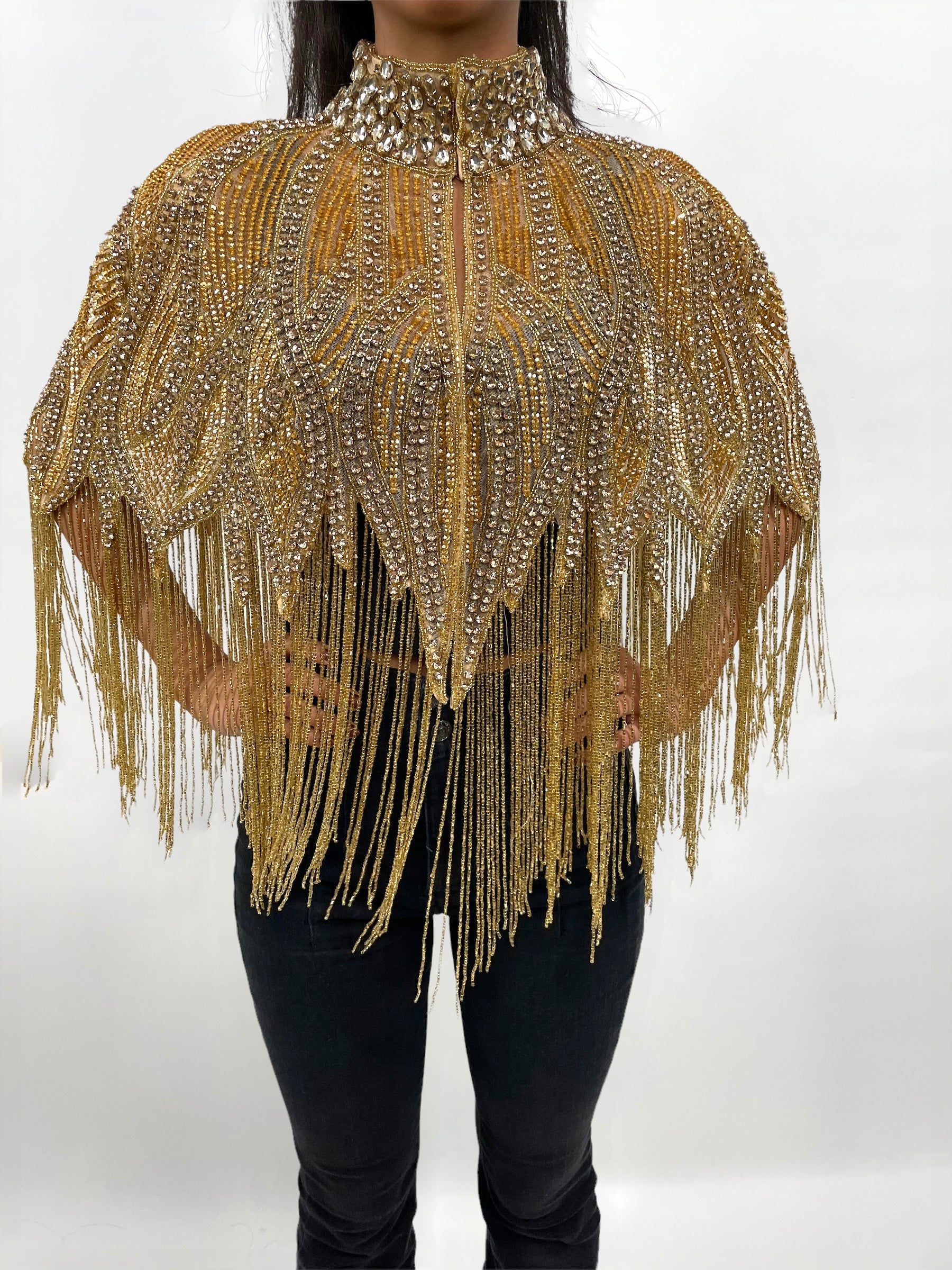 Gold Crystal Cape