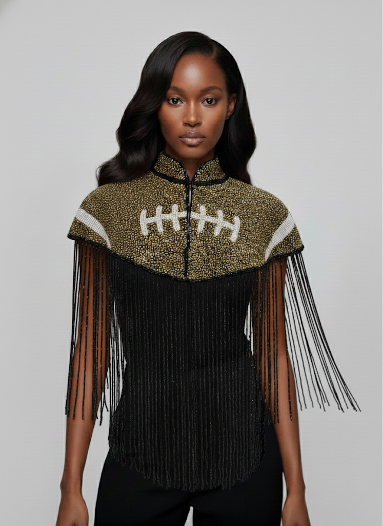 Bronze Touchdown Cape