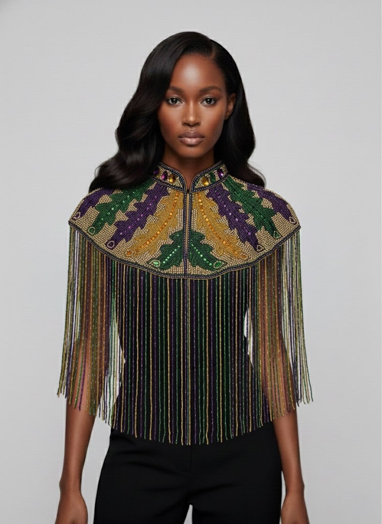 Big Chief Plume Cape