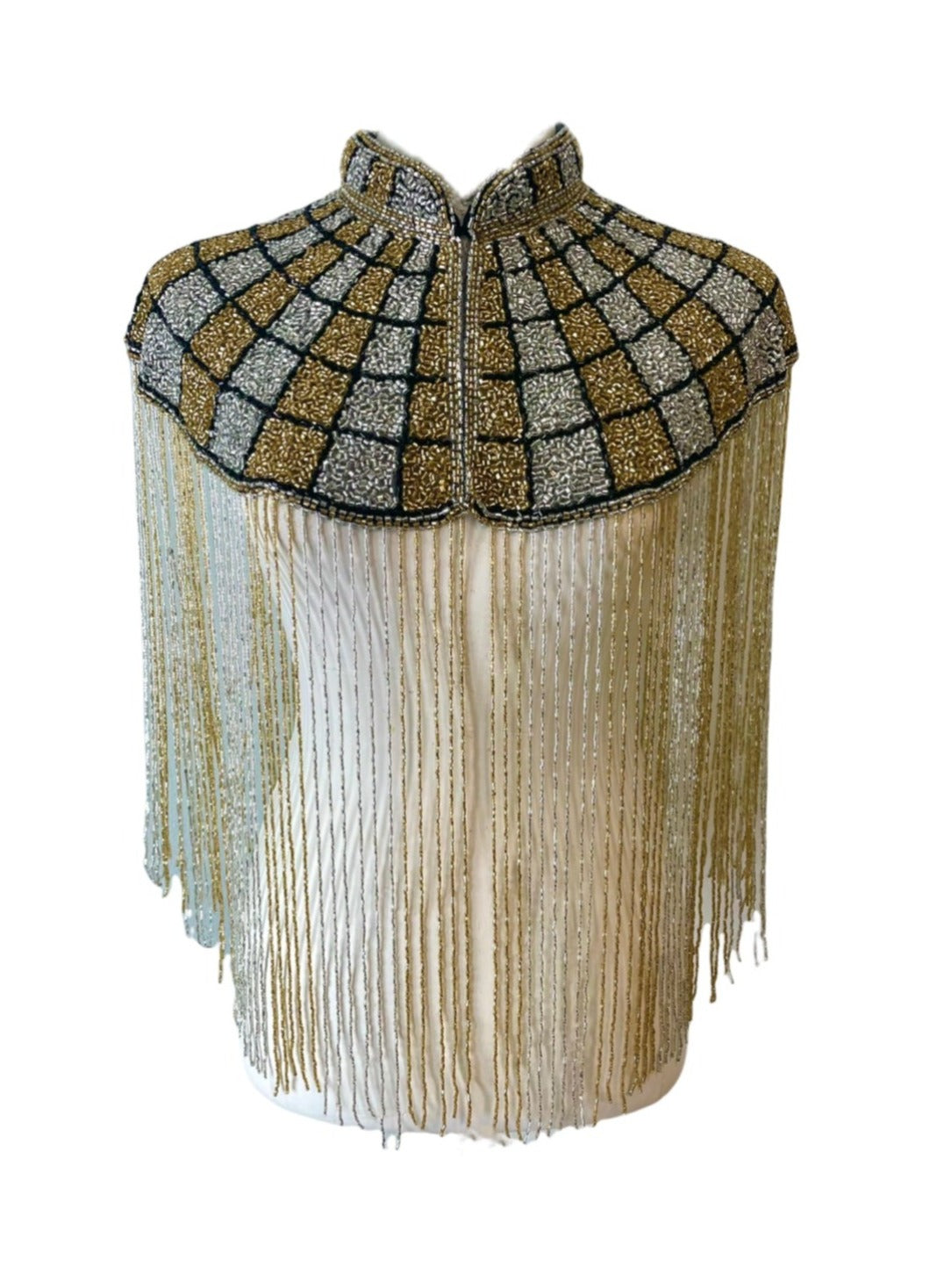 Mixed Metal Cape