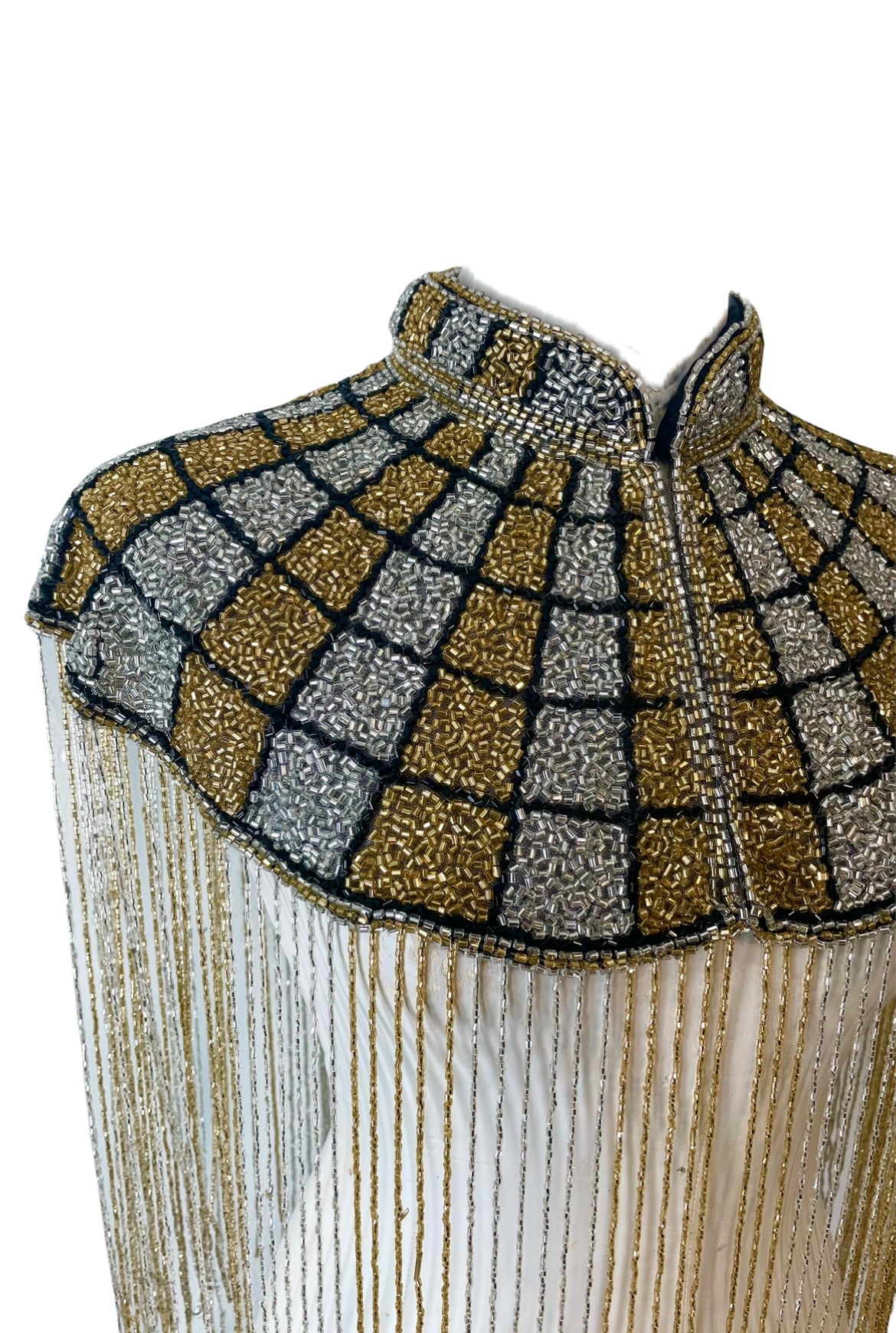 Mixed Metal Cape