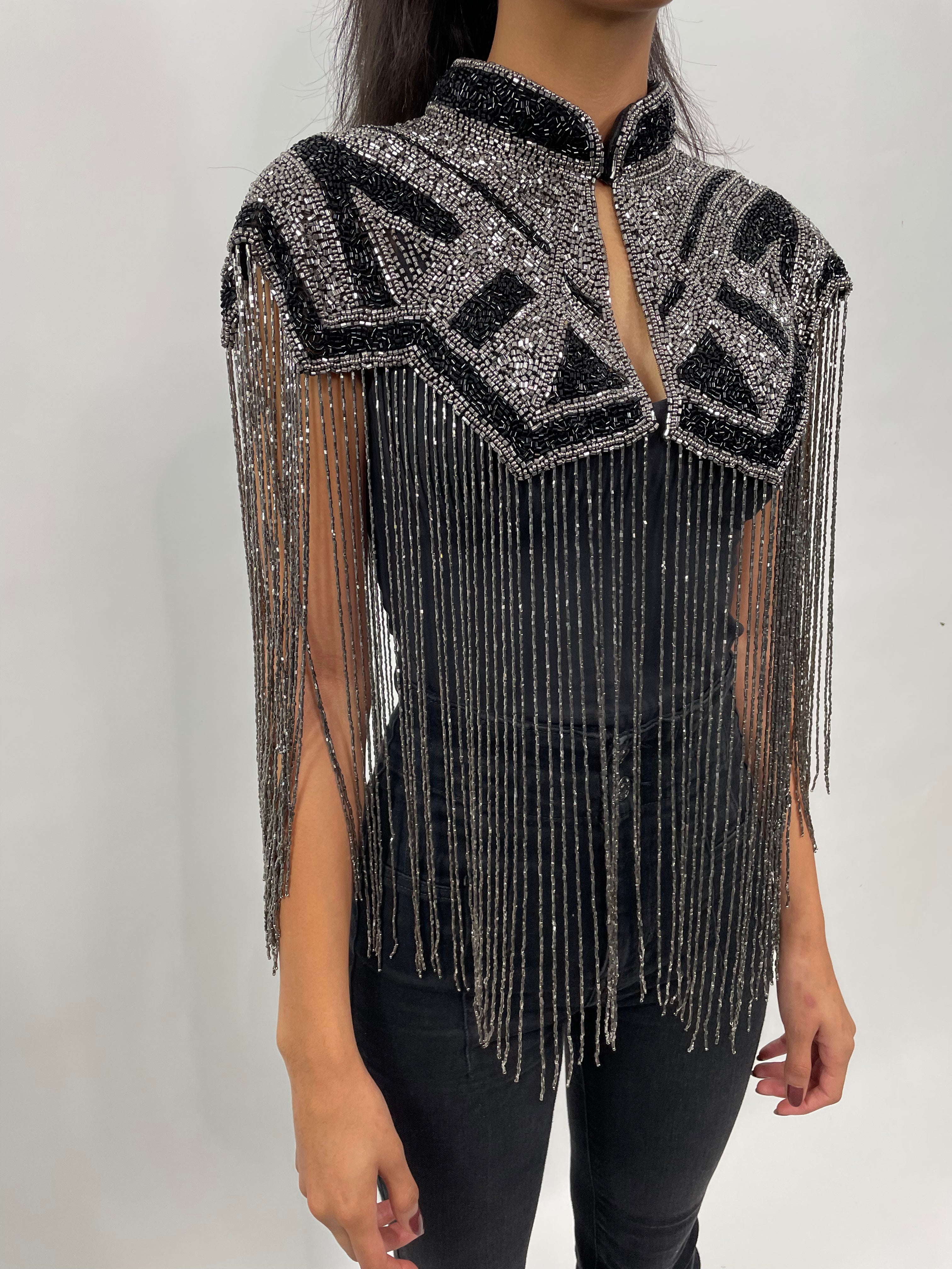 Gunmetal Luxe Cape