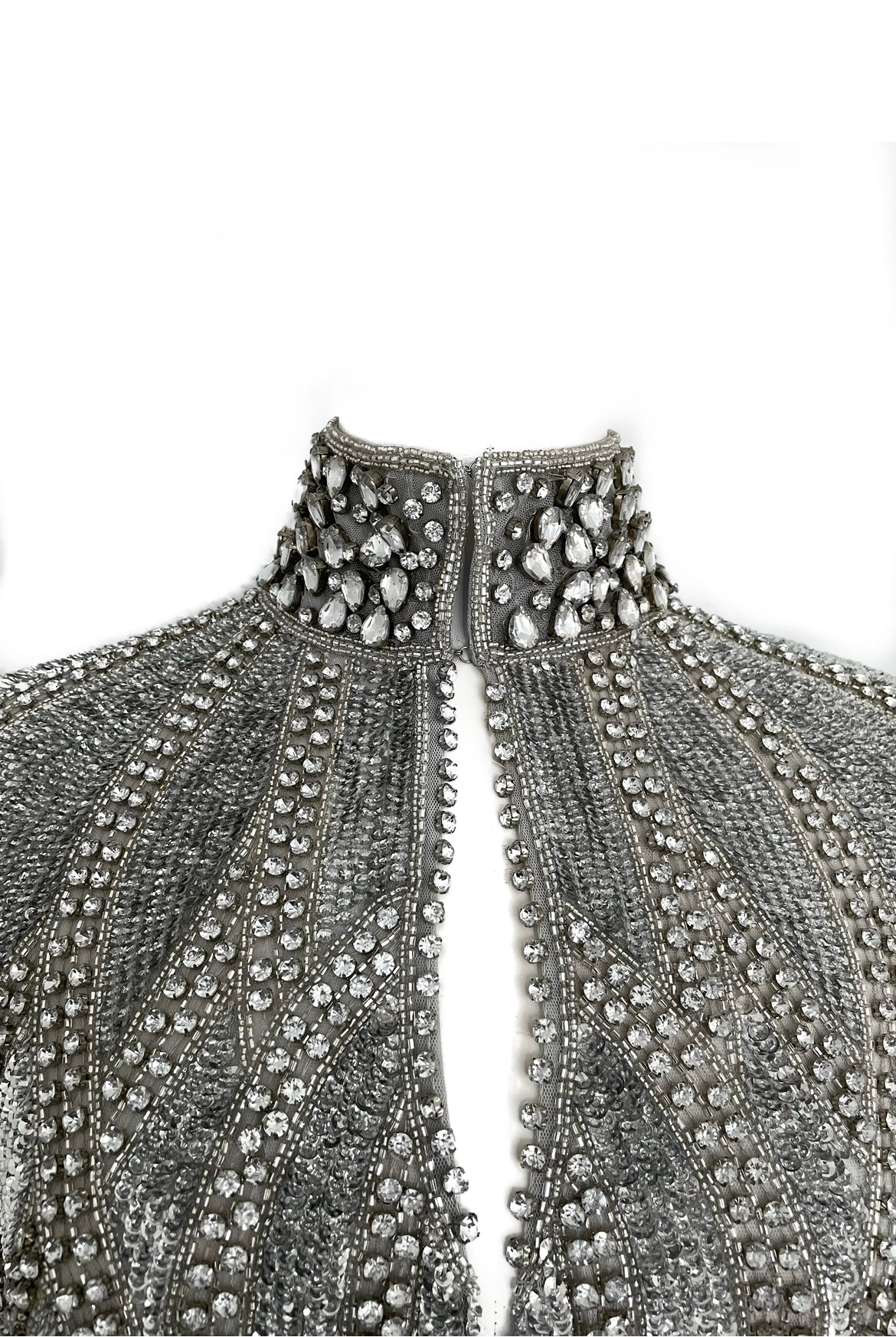 Silver Crystal Cape